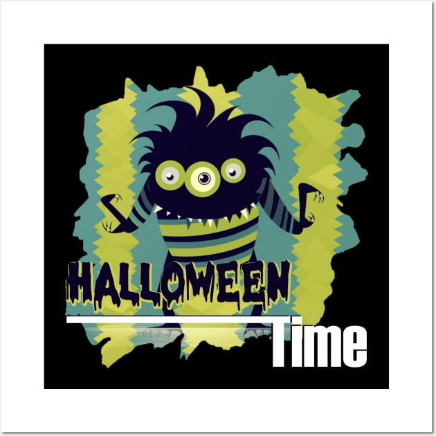 Halloween time Wall Art by Pixy Official